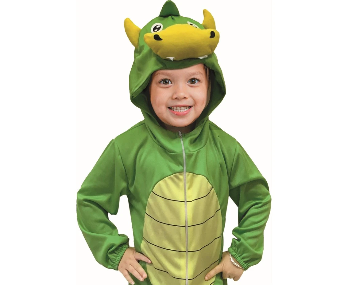 Costume for child Little Dinosaur (hooded jumpsuit), size 92/104 cm